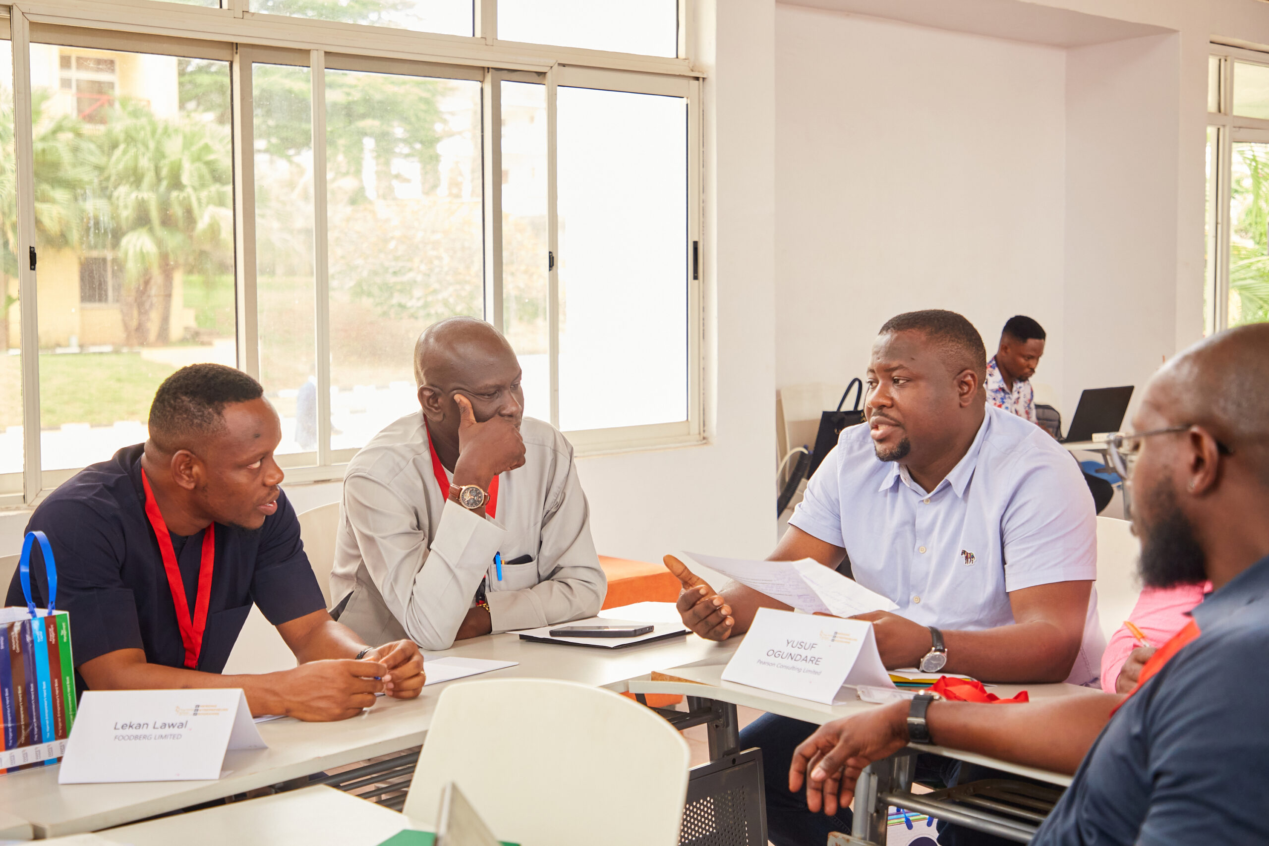 Faculty leading a session